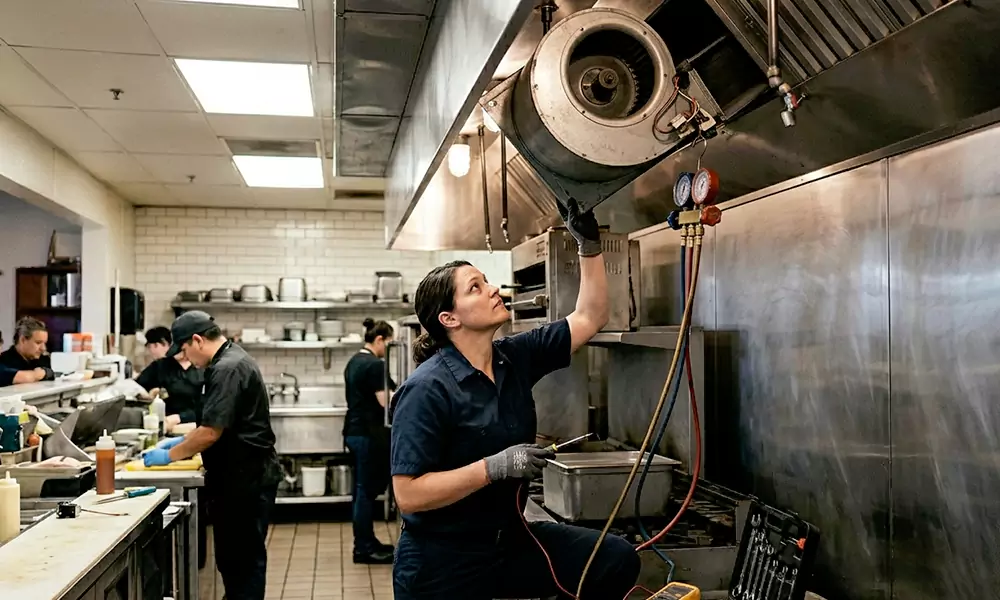 Commercial Exhaust Fan Repair in Dracut, MA
