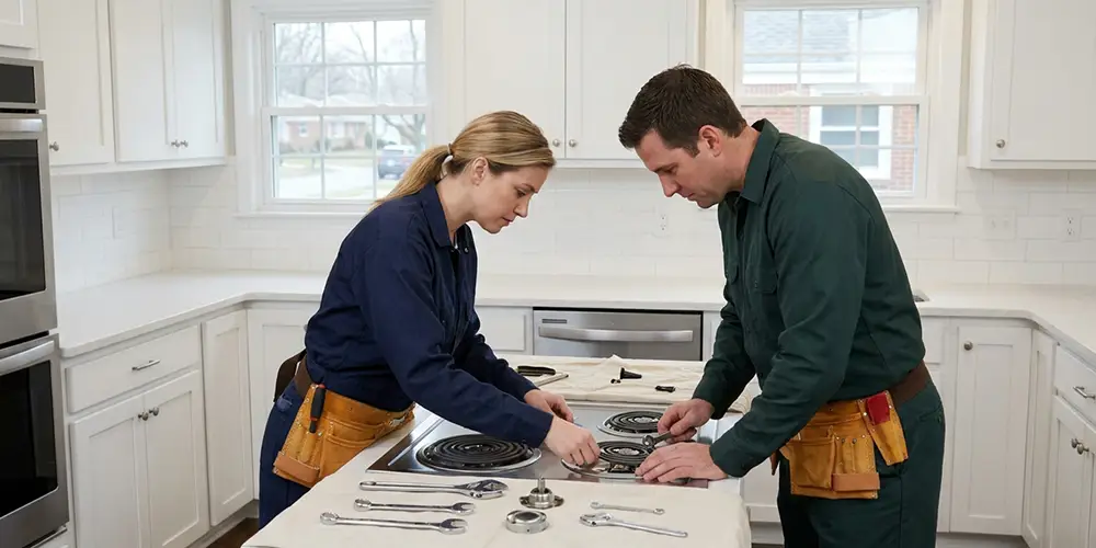 Stove Burner Replacement in Dracut, MA
