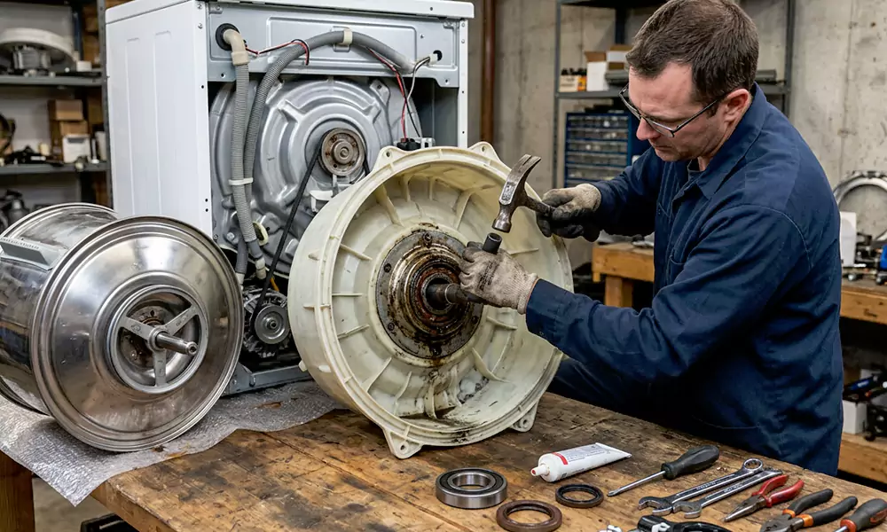 Washer Bearing Replacement in Dracut, MA