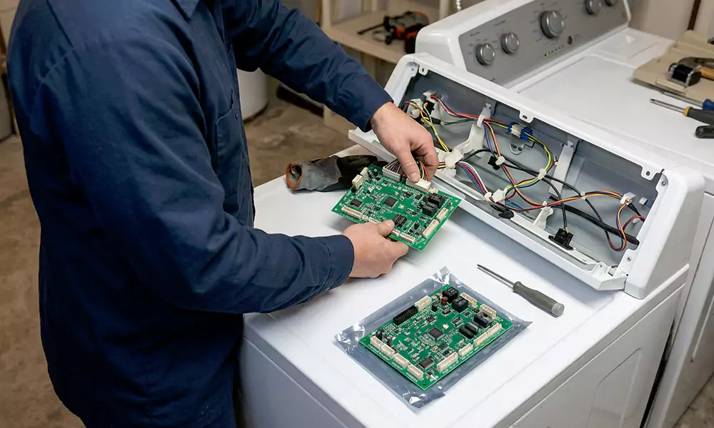 Washer Control Board Replacement in Dracut, MA