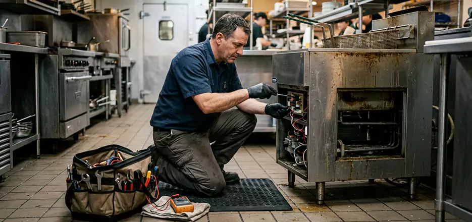 Industrial Fryer Thermostat Repair in Dracut