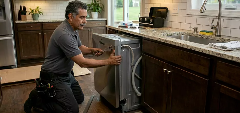 Same Day Dishwasher Installation in Dracut