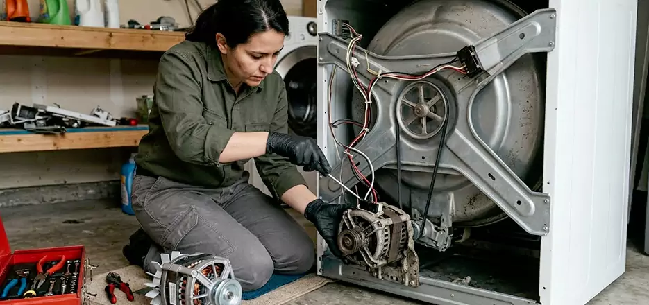 Dryer Motor Change Service in Dracut