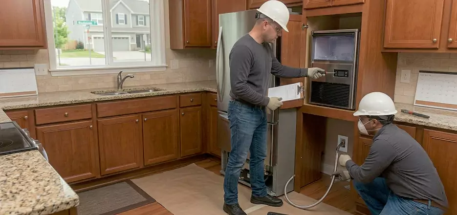Emergency Ice Maker Water Line Installation in Dracut