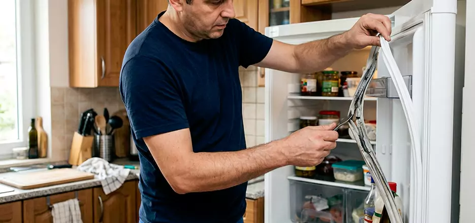Replace Worn Refrigerator Seal in Dracut