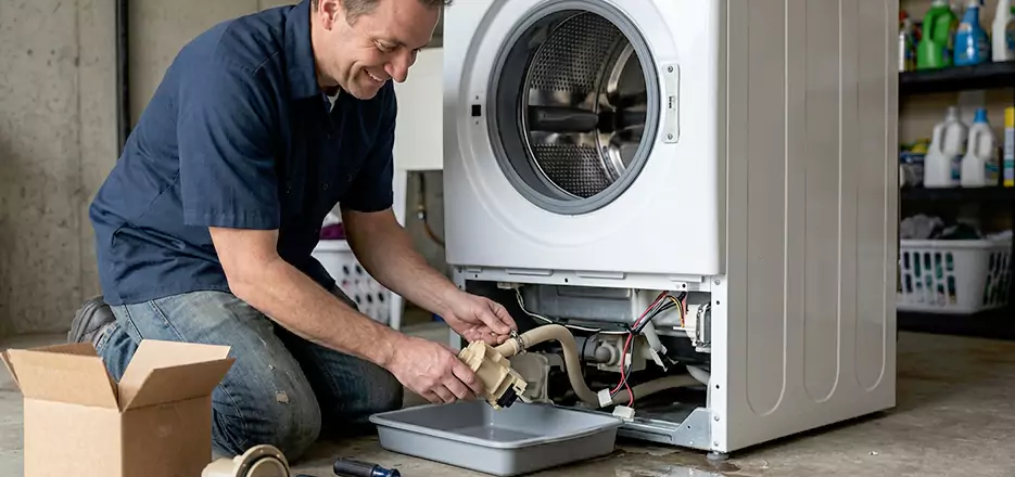 Top Load Washer Drain Pump Repair in Dracut