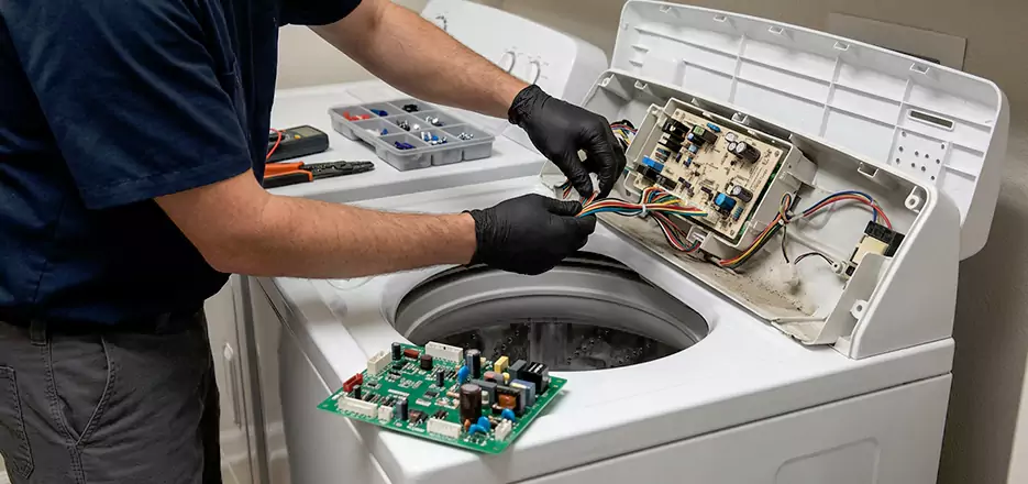 Washer Control Panel Board Replacement in Dracut