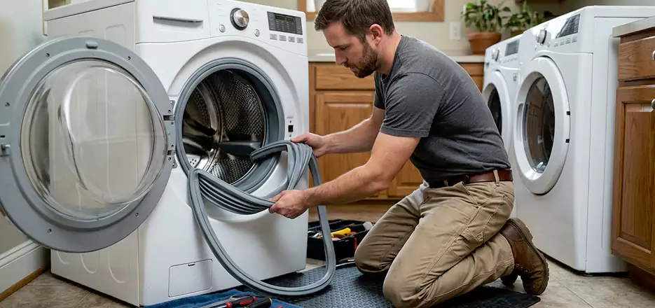 Washer Door Boot Replacement in Dracut