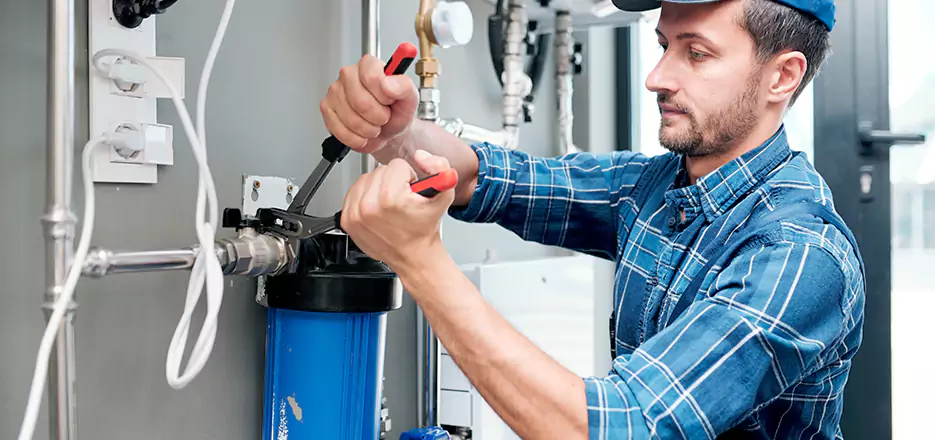 Plumber Water Filter Installation in Dracut